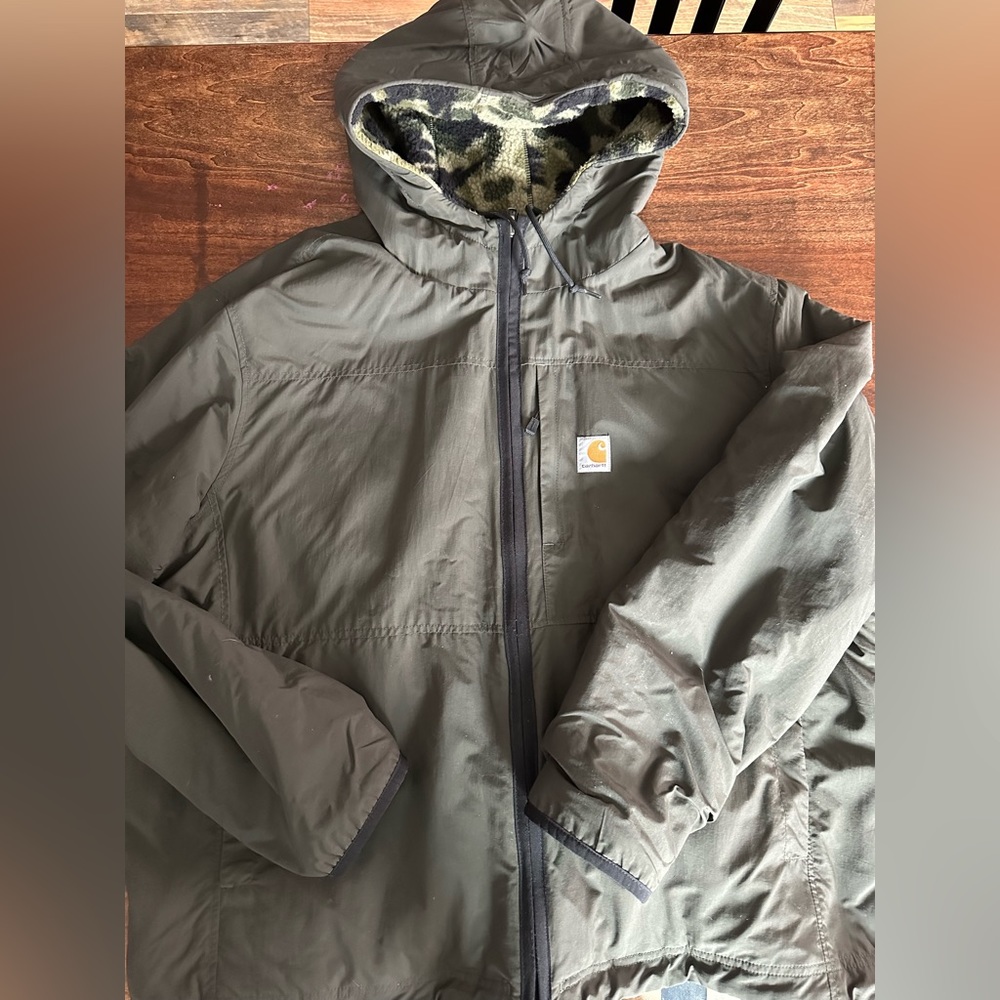 CARHARTT Reversible fleece lined men’s jacket XL